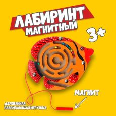 Лабиринт магнитный малый «Рыбка» МИКС