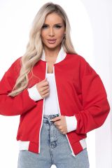 Б8642 LT Collection Бомбер красный