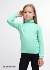 900308ш 52-64 CLEVER Водолазка св.зелёный