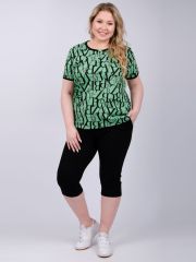 526563 Malina Костюм зелёный/чёрный