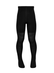 Omsa Колготки OMSA kids Collant 12A02-1 дет.сад с ажурным рисунком без пятки Nero (Черный)