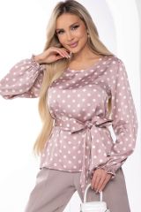 Б8098 LT Collection Блуза пудровый
