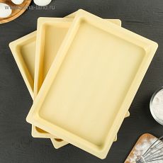 1309634 Набор подносов для заморозки пельменей, 25×35,5×5,5 см, 3 шт, цвет МИКС