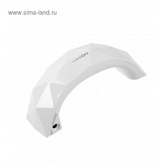2580360 Лампа для гель-лака LuazON LUF-11, LED, 9 Вт, USB, 3 диода, белая