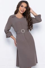 П10780 LT Collection Платье коричневый