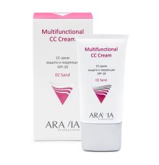ARAVIA Prof СС-крем защитный SPF-20 тон.2 Sand 50мл (9207)