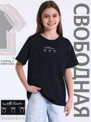 513291 Апрель Футболка черный