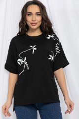 525151 LT Collection Блуза чёрный