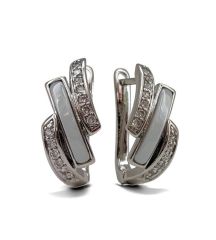 Серьги с керамикой