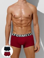 411215-2 MARK FORMELLE Трусы вино +черный