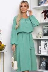 544784 LT Collection Платье бирюзовый