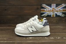 Премиальные New Balance 574 из натуральной замши