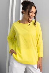 546438 LT Collection Лонгслив желтый