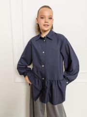 544604 BATIK Рубашка темно-синий