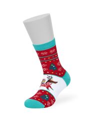 Omsa Носки OMSA kids Calzino 21N63 плюш (Кот, Заяц, Собака) Rosso (Красный)