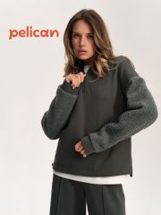 DFNS6930 PELICAN Толстовка Хаки