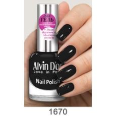 16 70 Лак Черный 12ml Alvin D`or