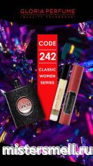Мини парфюм масло №242 Gloria 10 мл. Yves Saint Laurent Black Opium