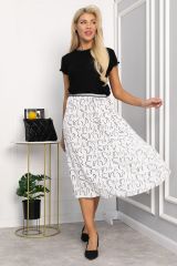 Ю13754-30М Юбка LADY TAIGA Белая