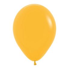 В027 Шары однотонные 12 тем-желт.50