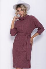 П12103 LT Collection Платье бордовый