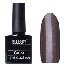 Bluesky Гель-лак для ногтей / Classic 137 SH, коричневый с шиммером, 10 мл
