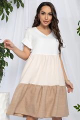 525118 LT Collection Платье бежевый