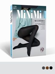MULTIFIBRA 250 3D Minimi Колготки Fumo (Серый);Nero (Черный);Moka (Коричневый)