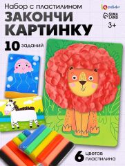 5403316 Развивающий набор с пластилином «Закончи картинку»