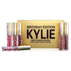 Блеск для губ Kylie Matte Liquid Lipstick Birthday Edition (упаковка 6 шт)