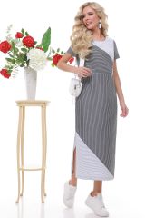 DStrend Платье П-3914-0139-01 Чёрно-белый