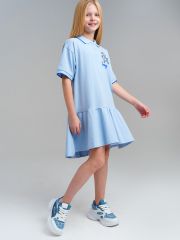 537202 PLAYTODAY Платье голубой