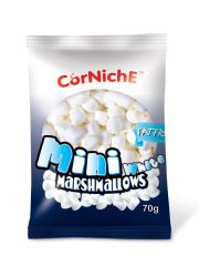 Зефир Corniche (белый) мини маршмеллоу 70 гр