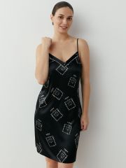 487407 Omsa Сорочка Nero/Multicolor (Мультиколор)