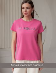 549356 VILATTE Футболка розовая фуксия_le_soleil