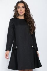П11304 LT Collection Платье черный