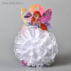 3513578 Бант для волос пышный , ВИНКС, 10 см МИКС