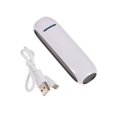 2985113 Внешний аккумулятор LuazON PB-07, 2200 мАч, USB, 1 А, провод в комплекте, МИКС