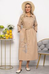 538657 LT Collection Платье Бежевый