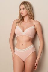 4183WXY Комплект (Бюстгальтер+Трусы) INDEFINI Розовый