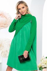 П5196 LT Collection Платье яркая зелень