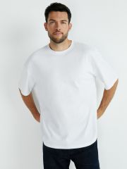 Omsa Футболка OmT_U 1302 Футболка мужская OVERSIZE, CO Bianco (Белый)