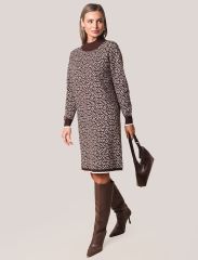 VILATTE Платье D32.112 кофейный
