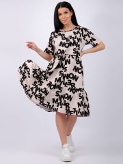 526025 Malina Платье бежевый