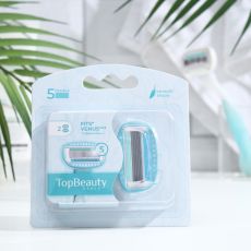Cменные кассеты женские TopBeauty Paris 2шт (совместимы с Venus) 9316227