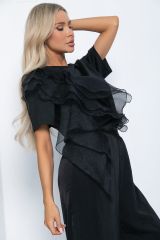 494049 LT Collection Блуза чёрный