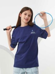Футболка с короткими рукавами T222.12 темно-синий