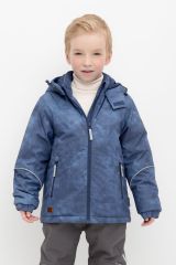 CROCKID Куртка ВК 36102/н/1 ГР (122-146) светлый индиго, текстура камня