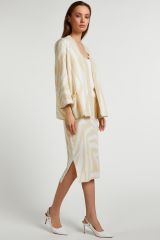 261132 Lika Dress Юбка Бежевый