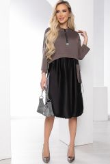П11026 Платье LADY TAIGA Кофе